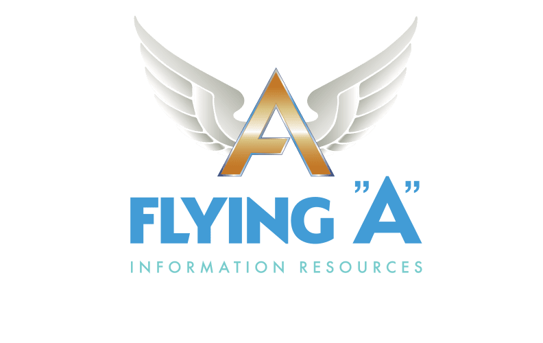 Flying A logo with no background